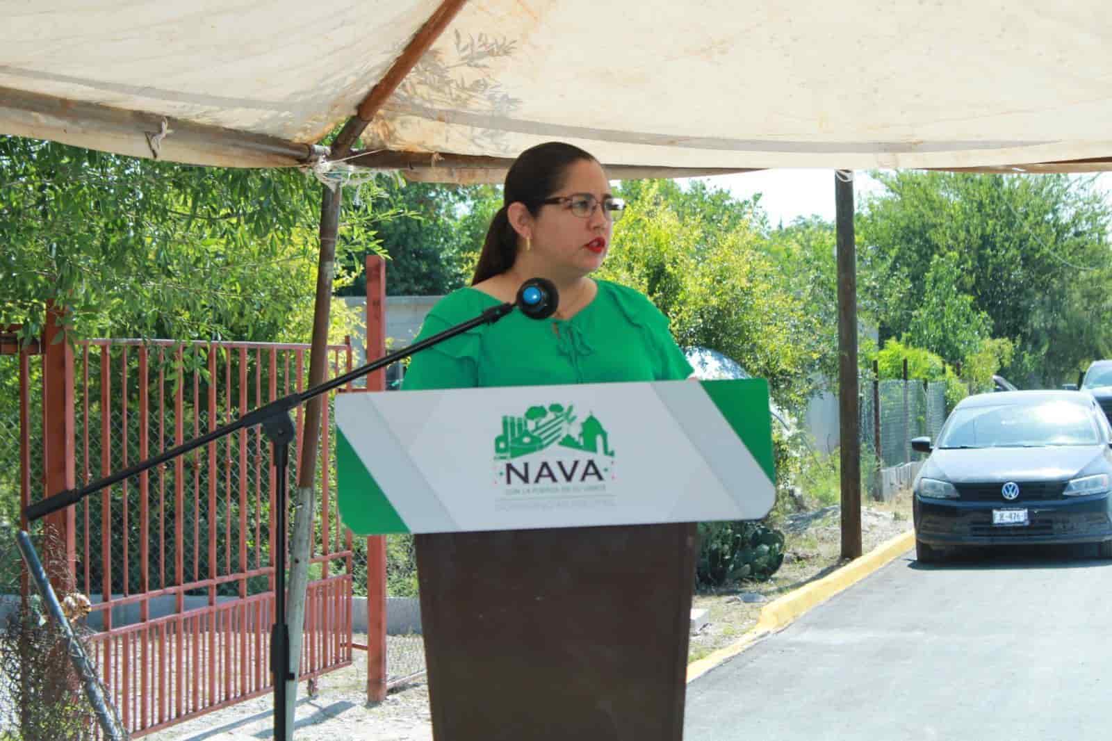 Entregan pavimentación en calle Cuauhtémoc