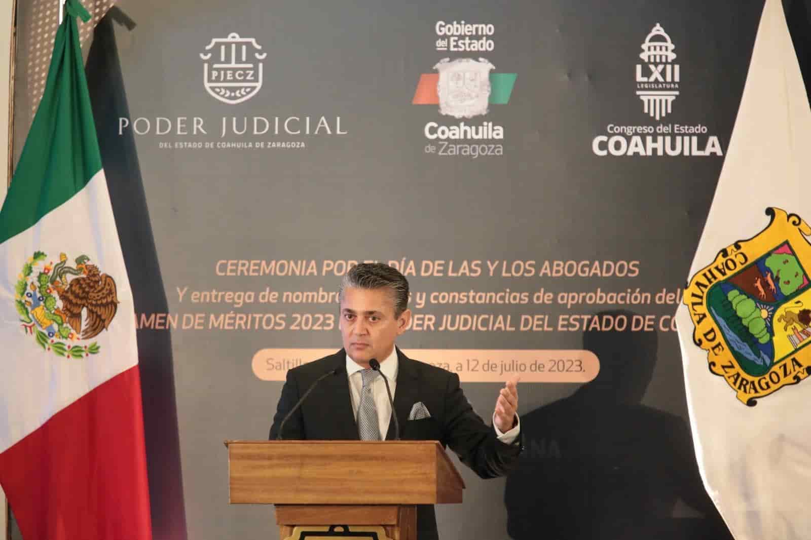 Coordinados Estado y el Poder Judicial.