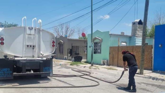 Dejan sin agua a media ciudad