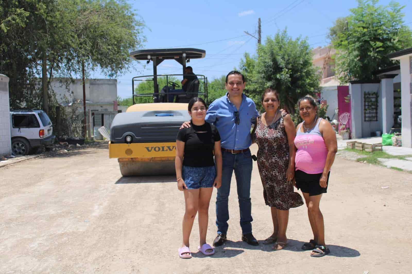 Aplican relleno homogenizado en colonia Ampliación Manantial