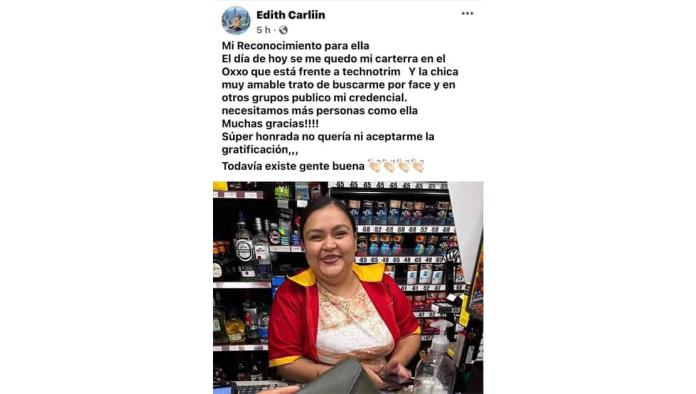 Devolvió una cartera con mucho dinero