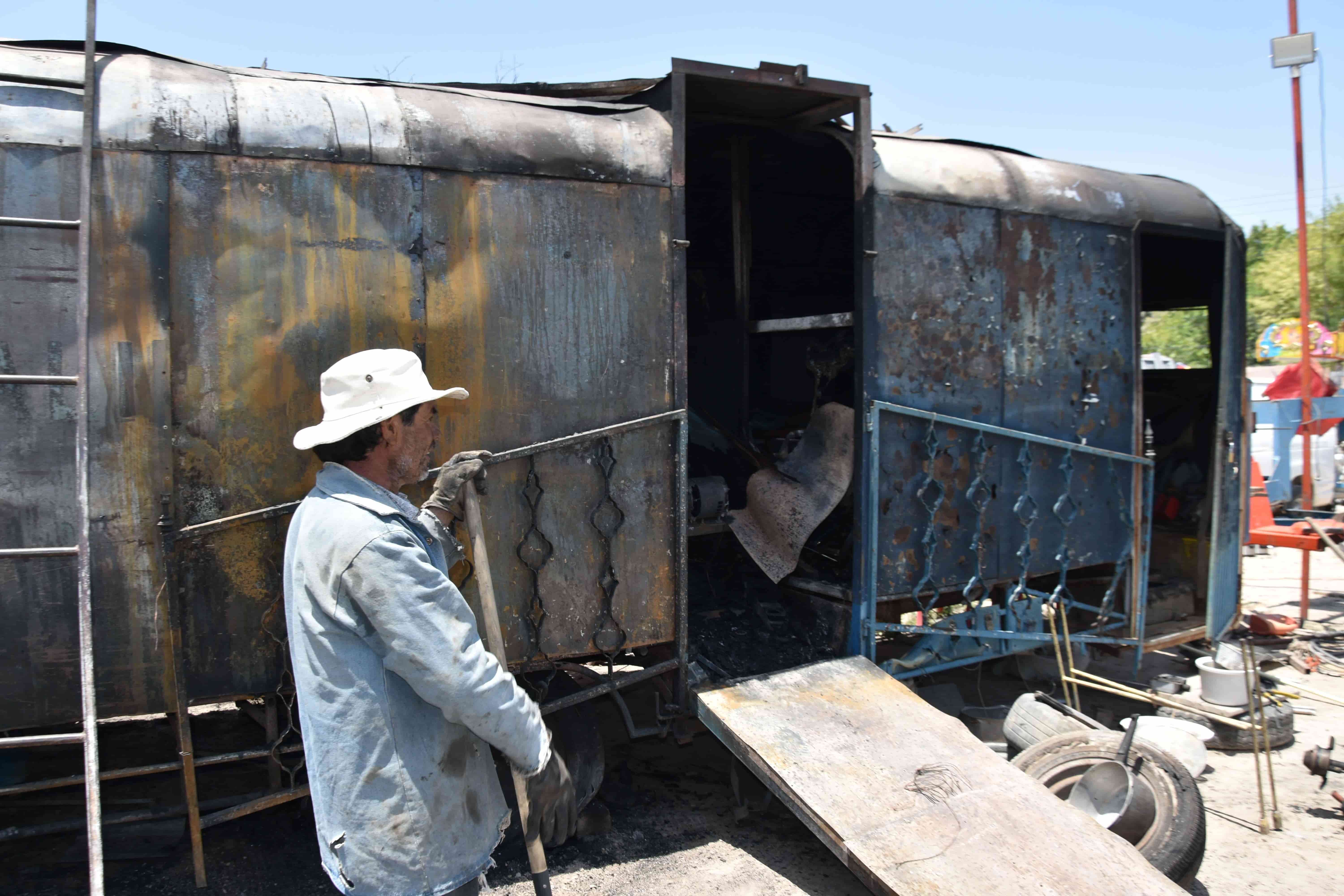 Temen fue provocado el incendio en el circo