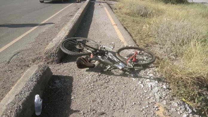 Sufrió dos paros al caer de bici