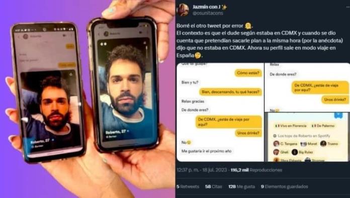 Amigas se consiguen a la misma pareja en app de citas y se hacen virales