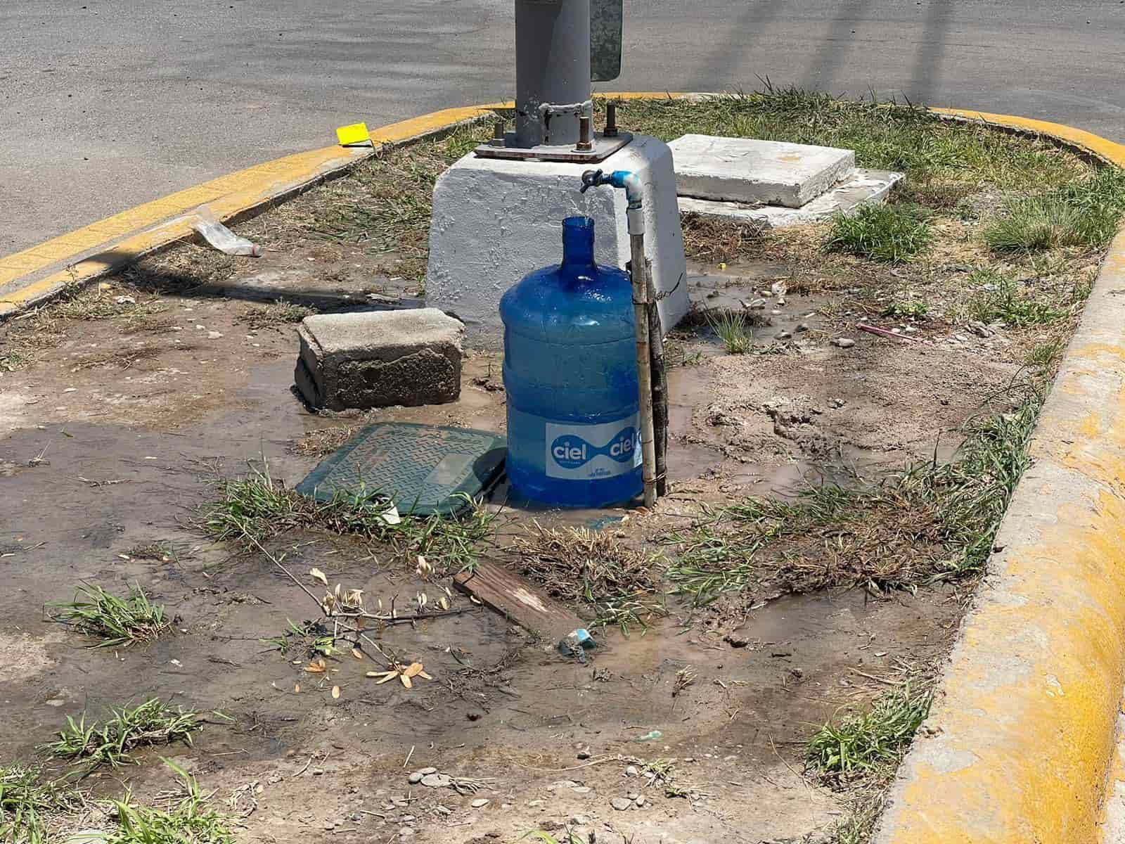 Sin acceso al agua más de 11 sectores