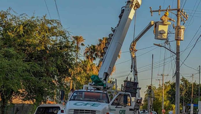 Sufren familias fallas eléctricas