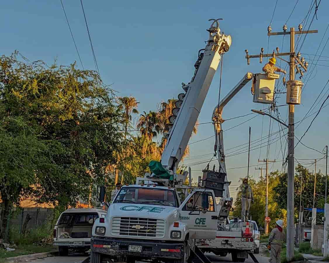 Sufren familias fallas eléctricas