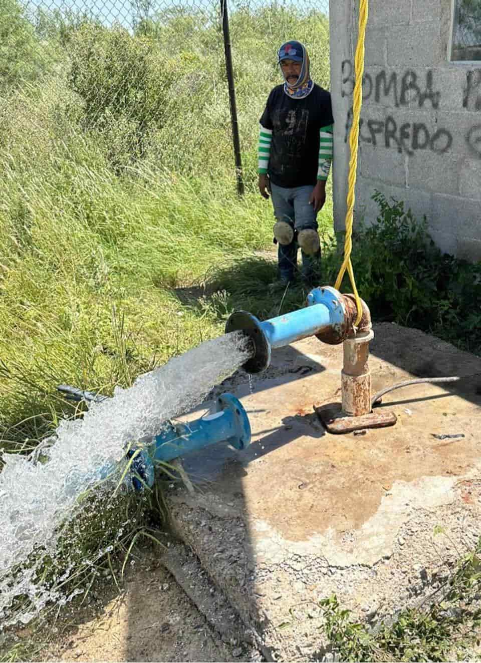 Cambian bomba en delegación Carranza