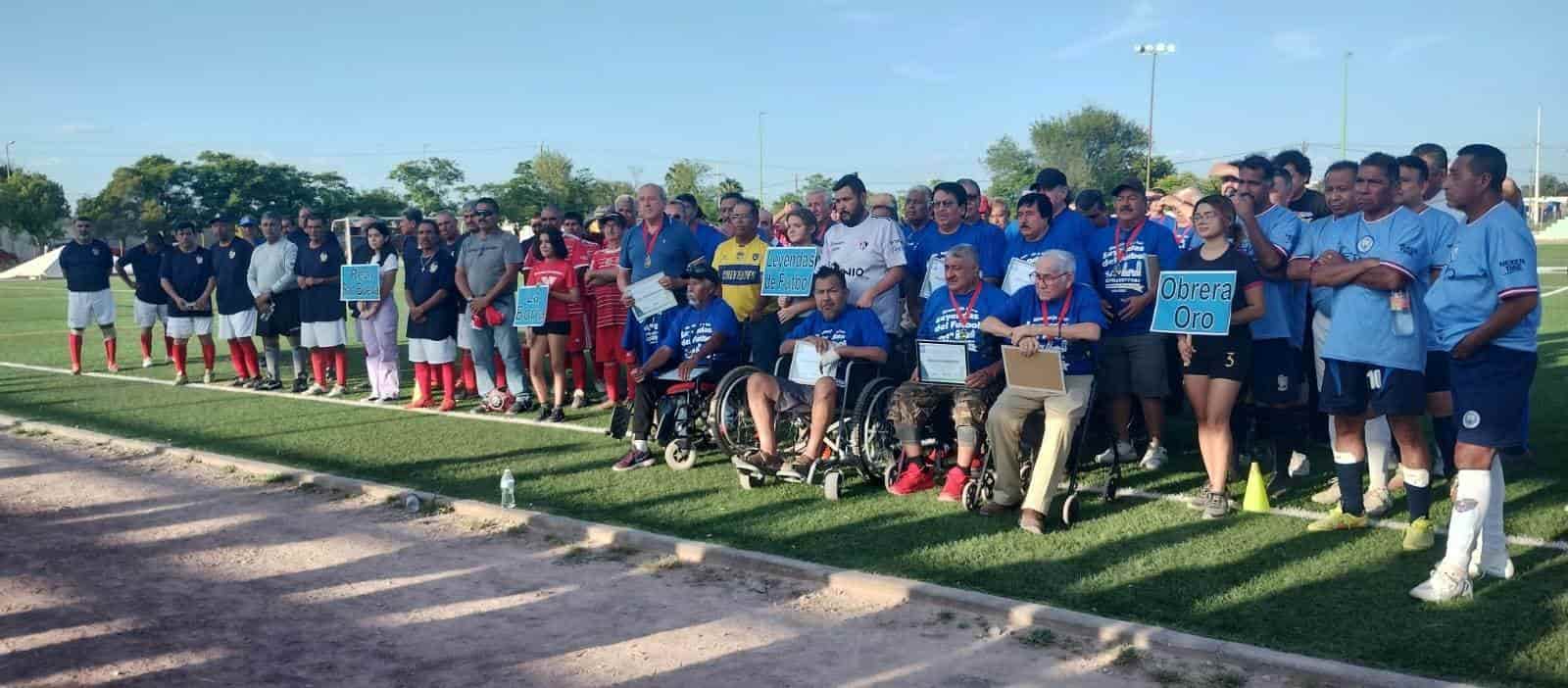 En Juego de Leyendas del fútbol