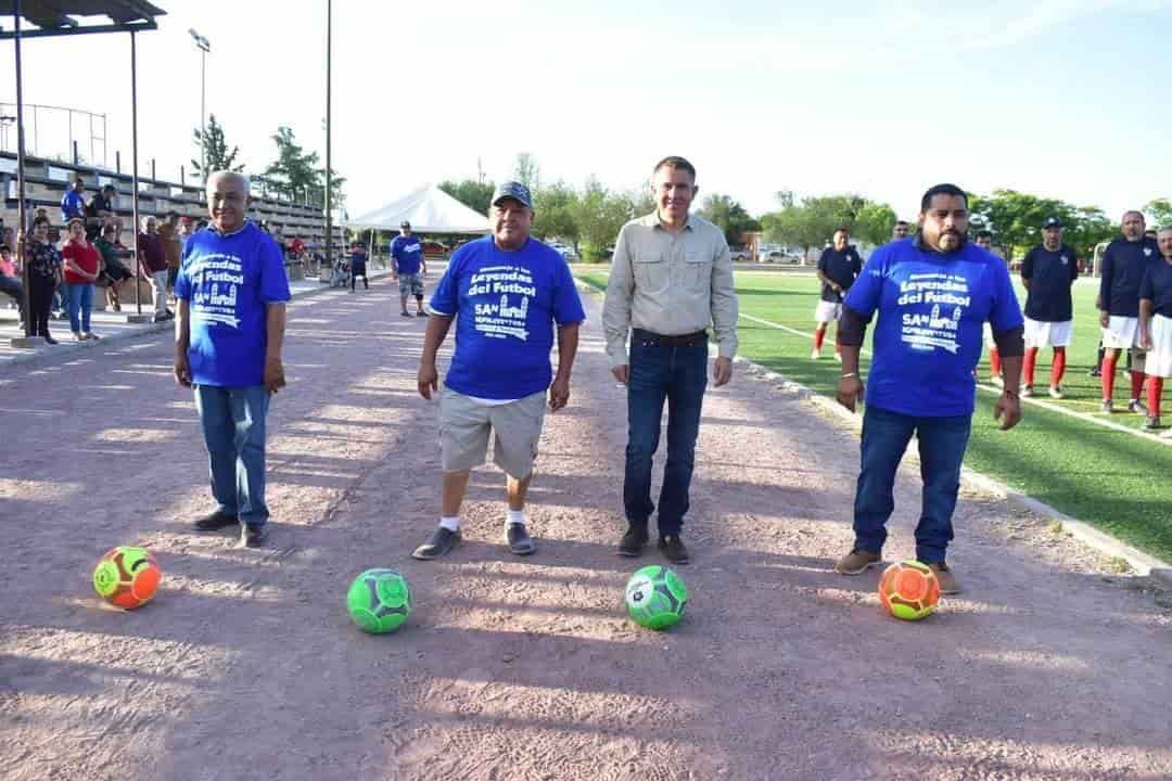 En Juego de Leyendas del fútbol