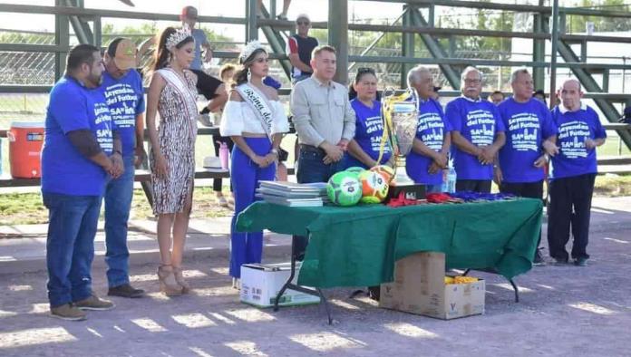 En Juego de Leyendas del fútbol