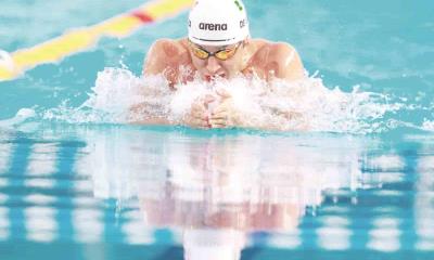 Impuso nuevo récord mexicano en mundial de natación