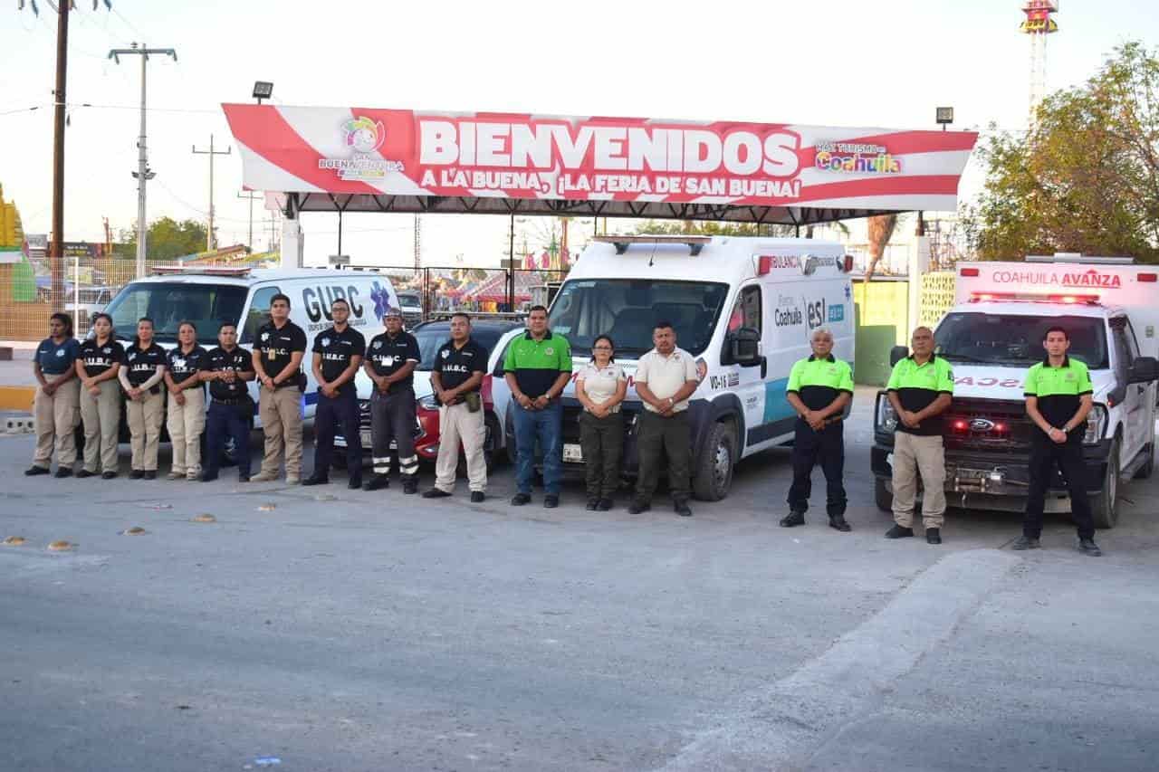 Optima seguridad logra Feria de San Buena