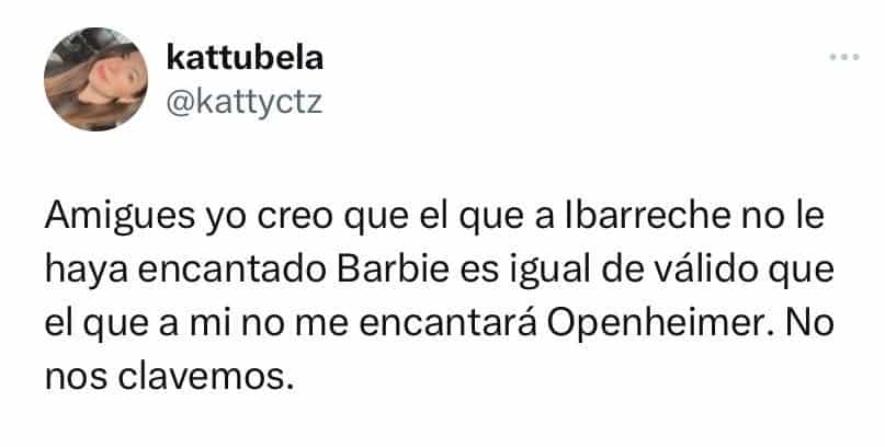 ¡Javier Ibarreche causa polémica tras reseña de Barbie!