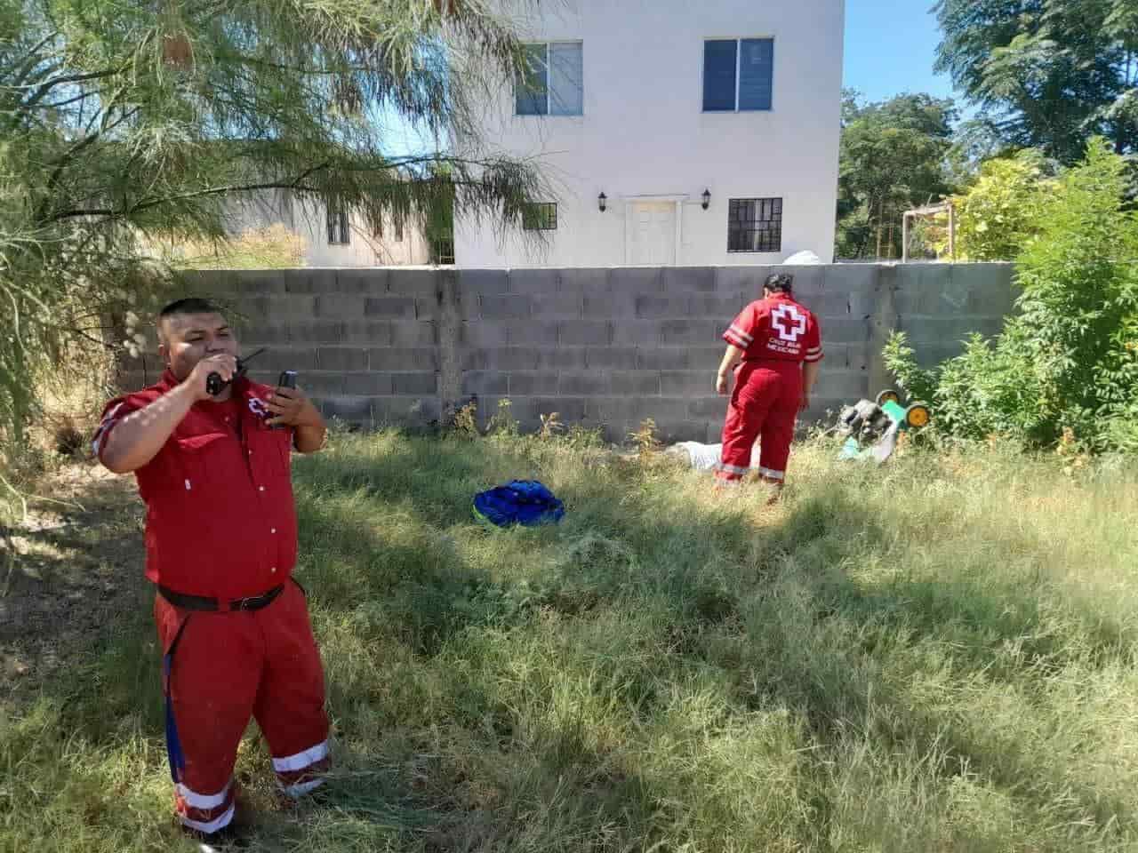 Fallece hombre al cortar césped