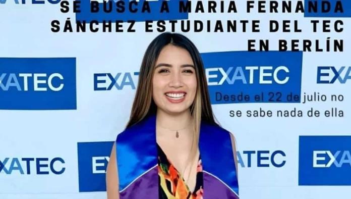 Desaparece mexicana en Berlín, Alemania; viajó para estudiar una maestría