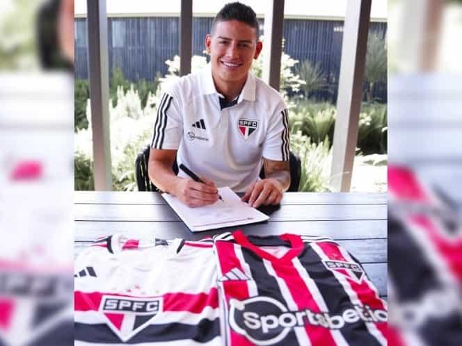 James Rodríguez es nuevo jugador del Sao Paulo de Brasil