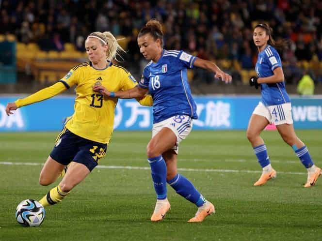 Suecia humilla 5-0 a Italia; Panamá es eliminada del Mundial Femenil