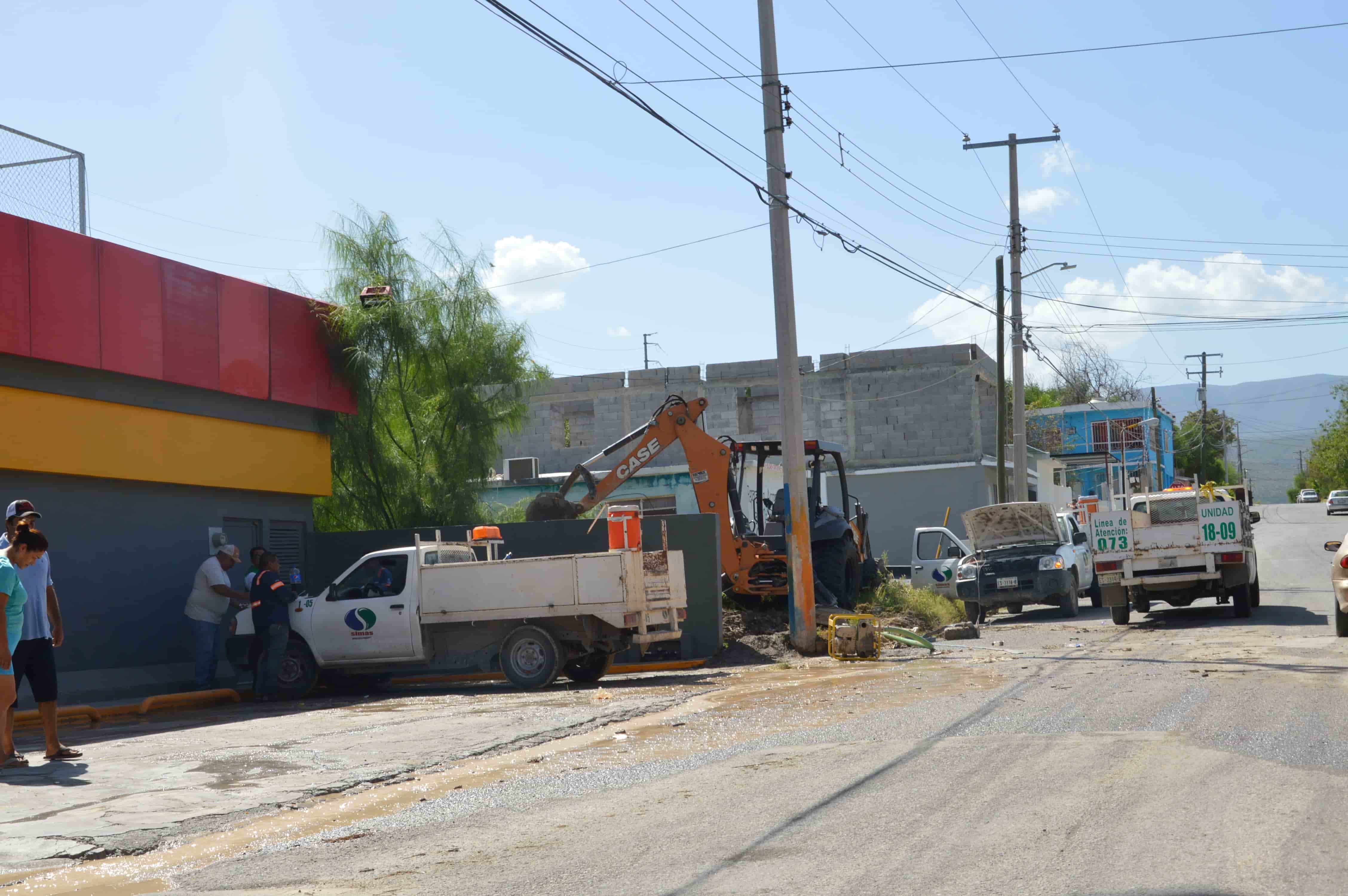 Hasta 20 fugas de agua por semana