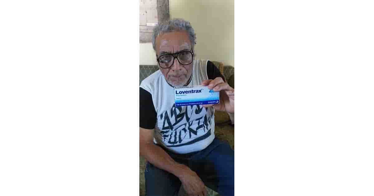 Depende su vida de un medicamento