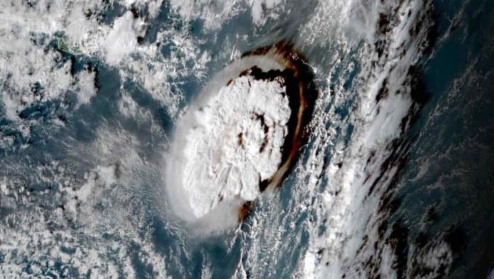 Explosión del volcán Hunga Tonga provocó ola de calor mundial