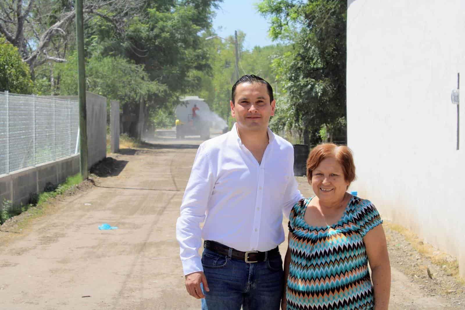 Mejoran vialidades al poniente de Allende