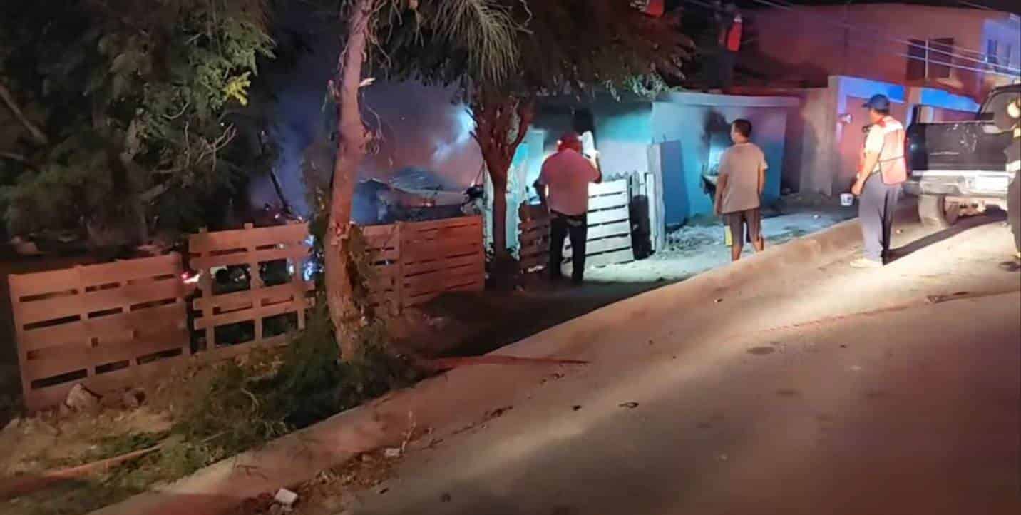 Caen 2 por incendiar domicilio