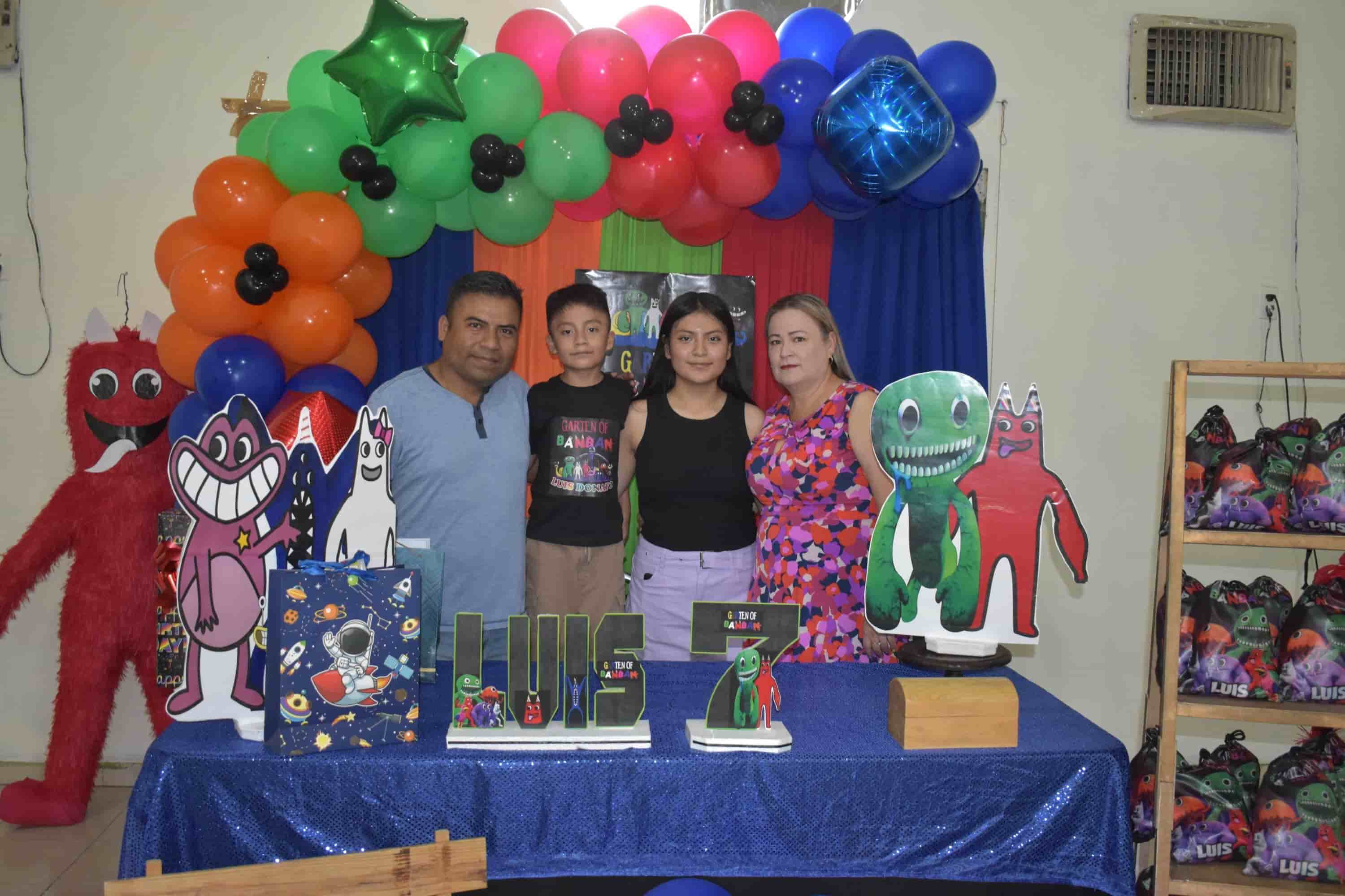 Luis Donato cumple 7 años