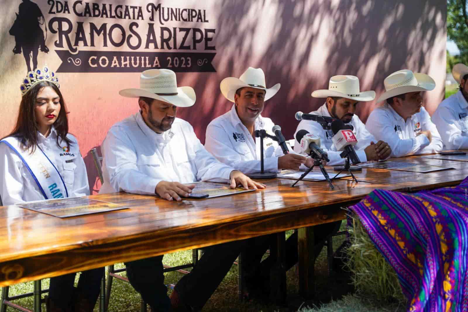 Alistan cabalgata Ramos Fest 2023