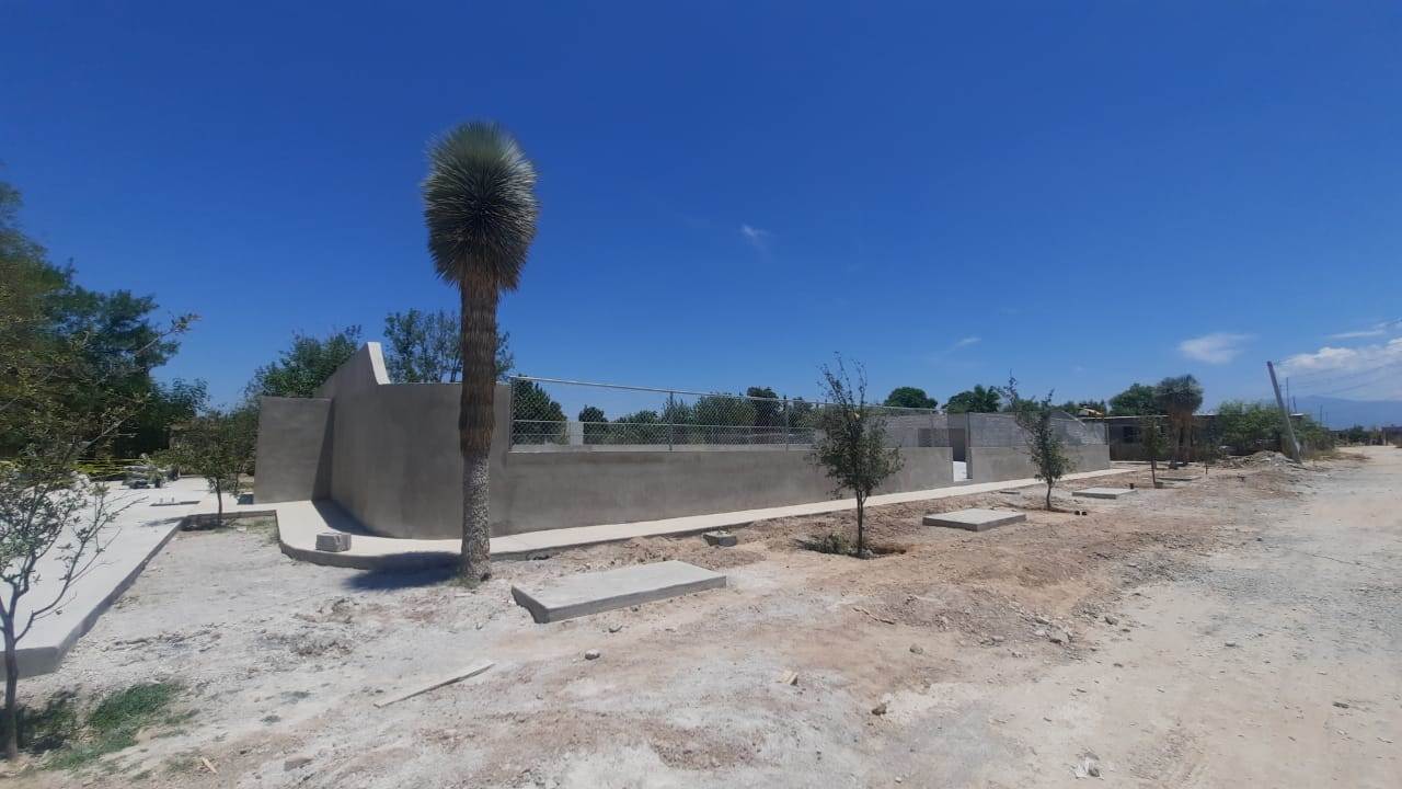 Al 95% plaza del Ejido La Cruz