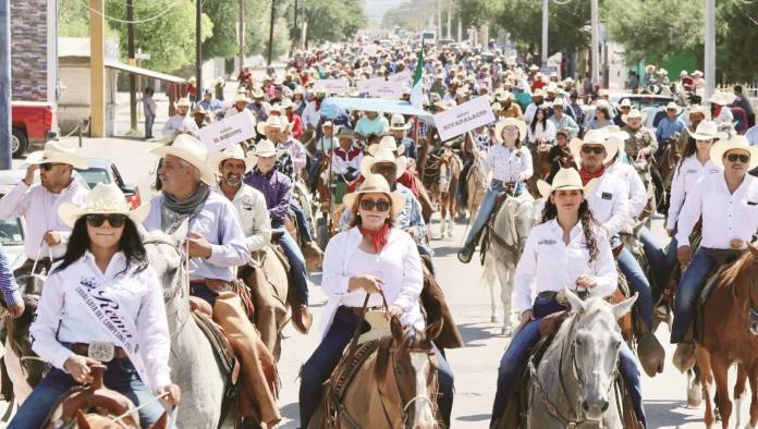 Finaliza exitosa XIV Cabalgata en Sabinas