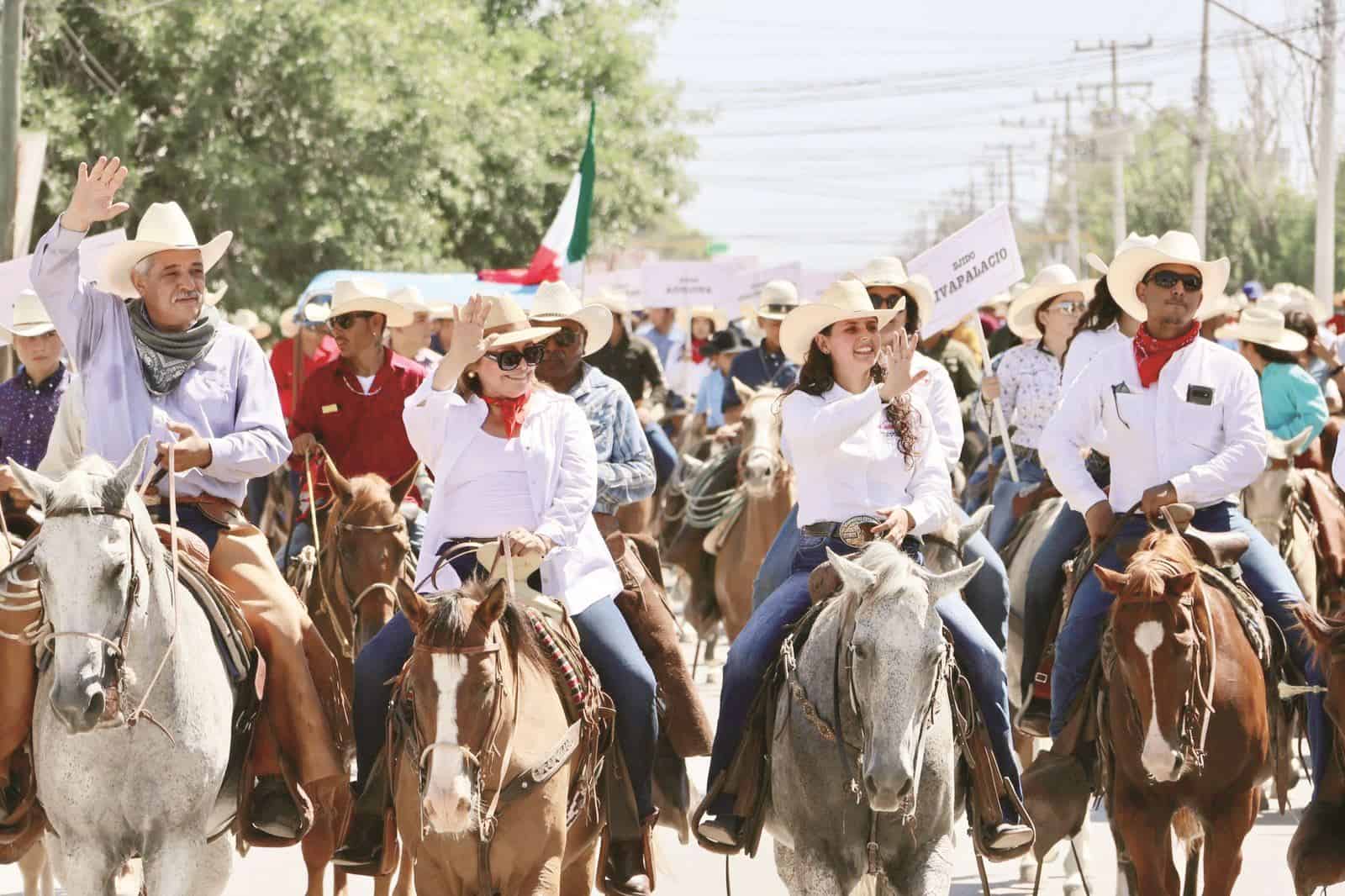 Finaliza exitosa XIV Cabalgata en Sabinas