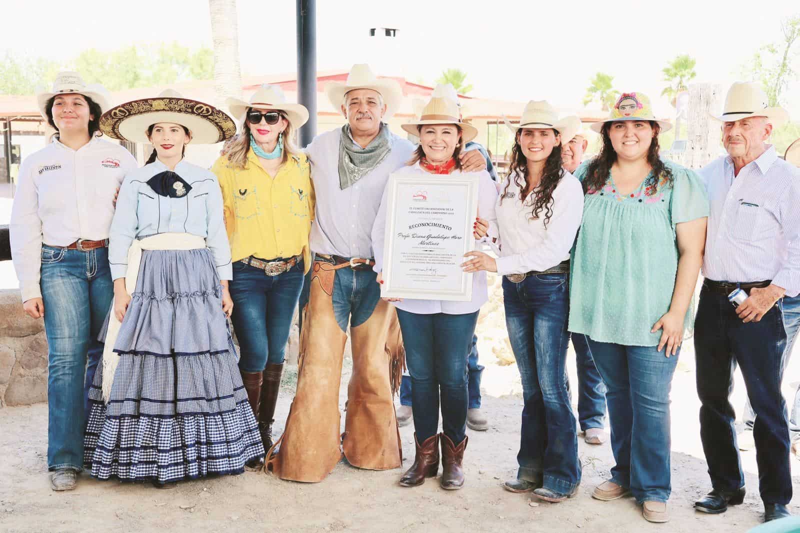 Finaliza exitosa XIV Cabalgata en Sabinas