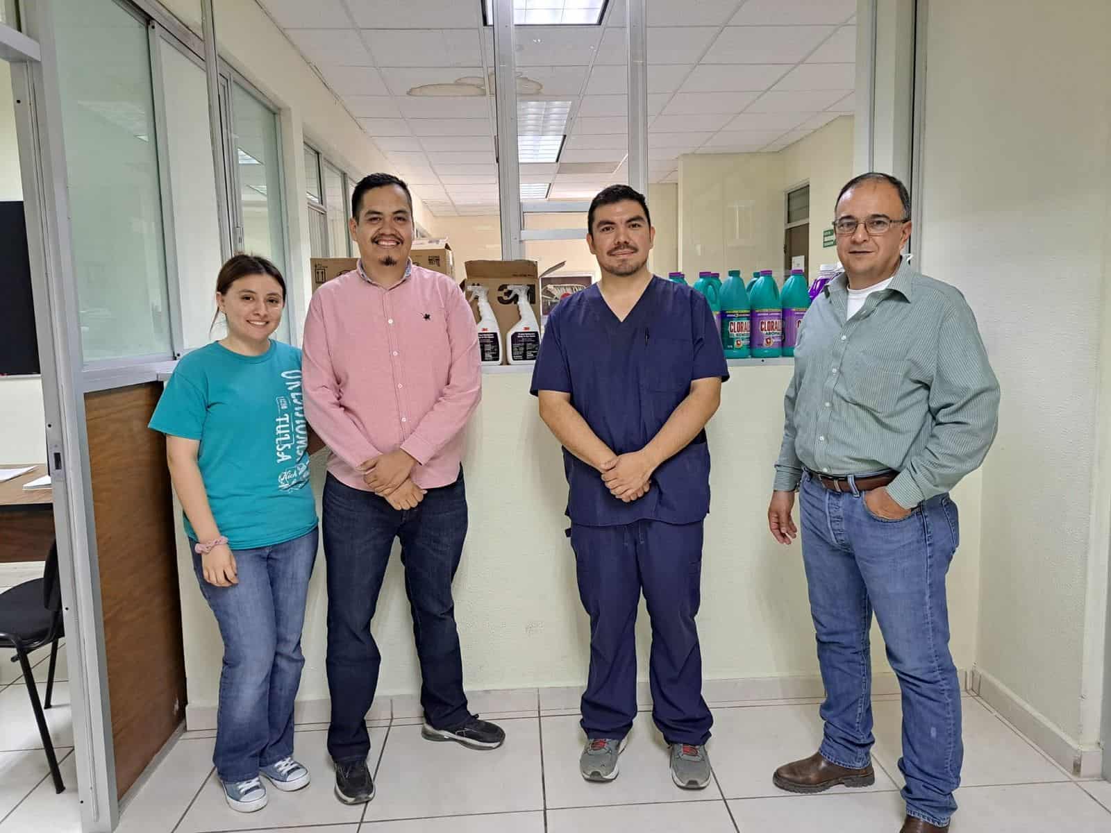 Donan insumos al hospital de Allende