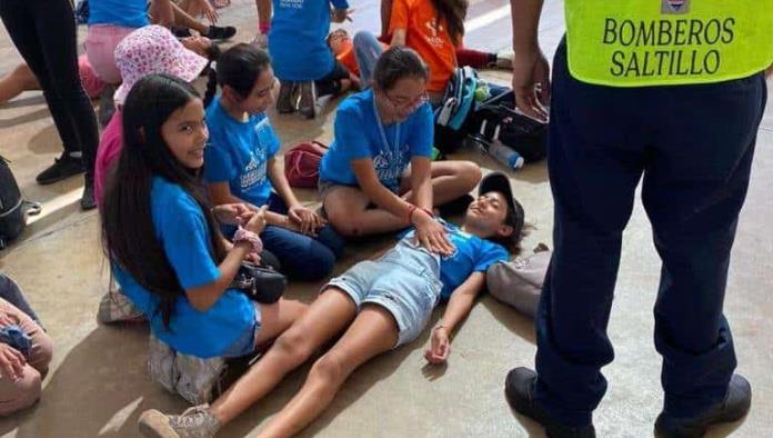 Aprenden niños primeros auxilios 