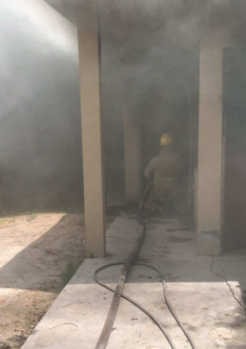 ¡Cigarrillo en la cama habría ocasionado incendio en Allende!