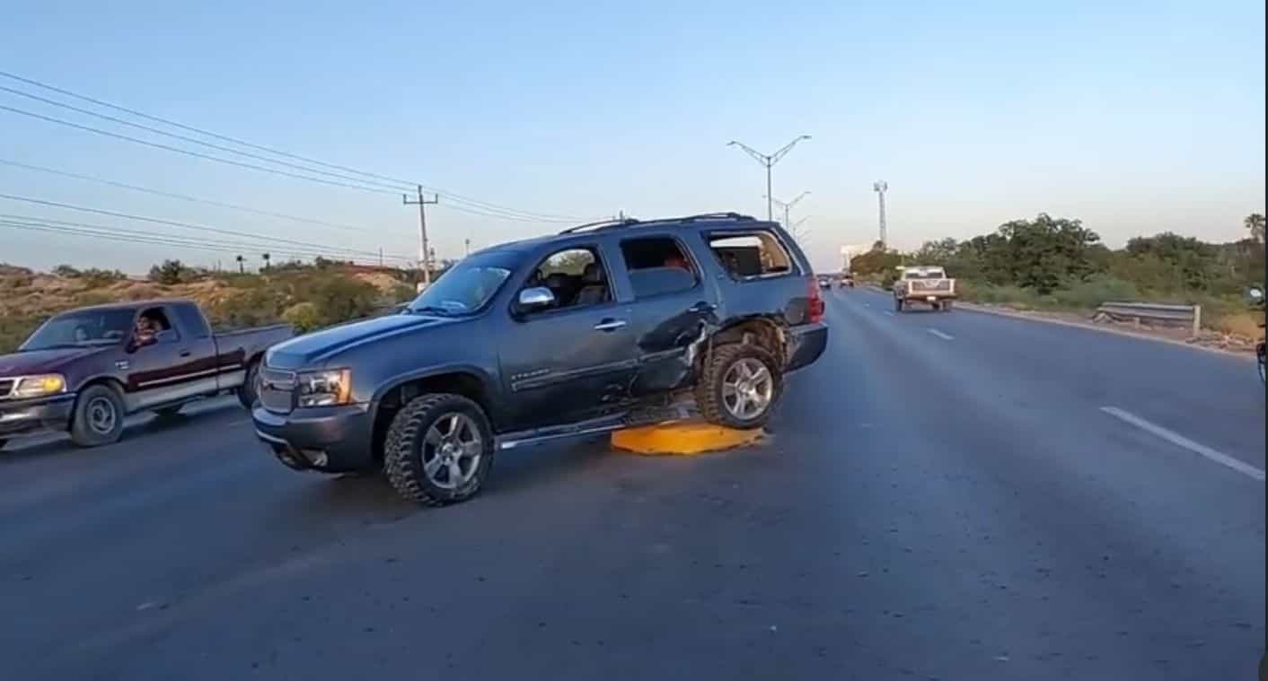 Chocan por dar vuelta policiaca 