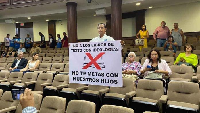 “Con nuestros hijos no”; reclaman al Congreso 