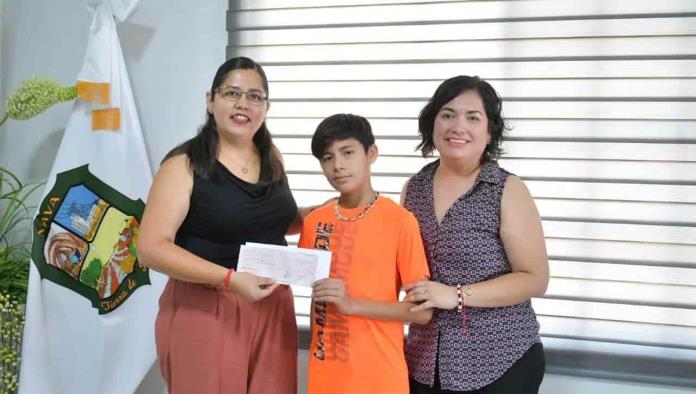Obtiene Navense primer lugar en  “El Niño y la Mar”