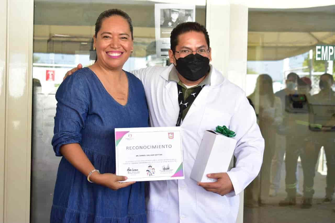 Agradece Hugo a médicos del HR51