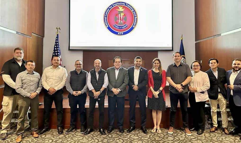 Participa FGE Coahuila en capacitación de explosivos  