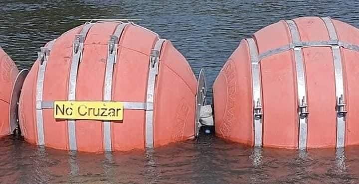 Muro flotante es un tema federal, sostienen reunión con SRE