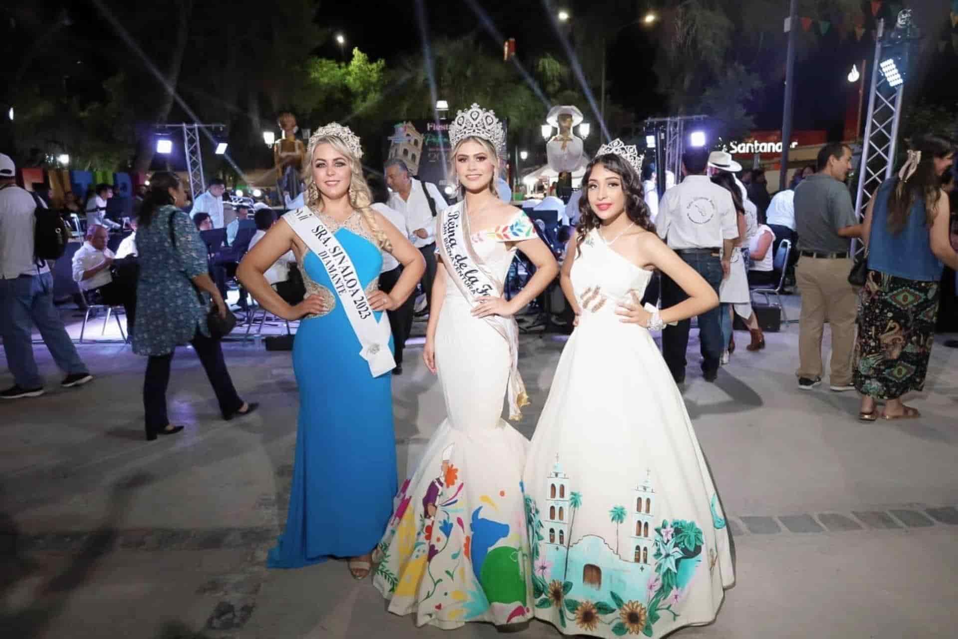 Visita reina de belleza a sambonenses