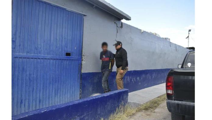 Quería borracho entrar a casa ajena