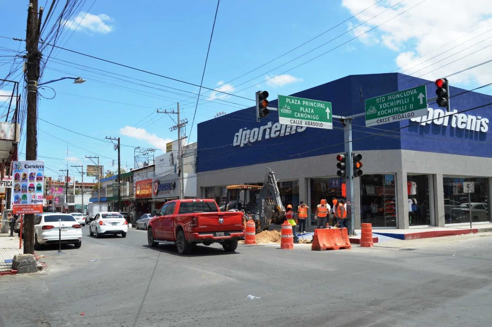 Inicia SIMAS obra en la calle Hidalgo