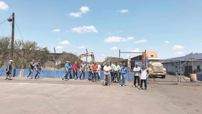 Bloquean la Planta lavadora