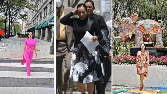 Sandra Cuevas presume guardarropa de 800 mil pesos