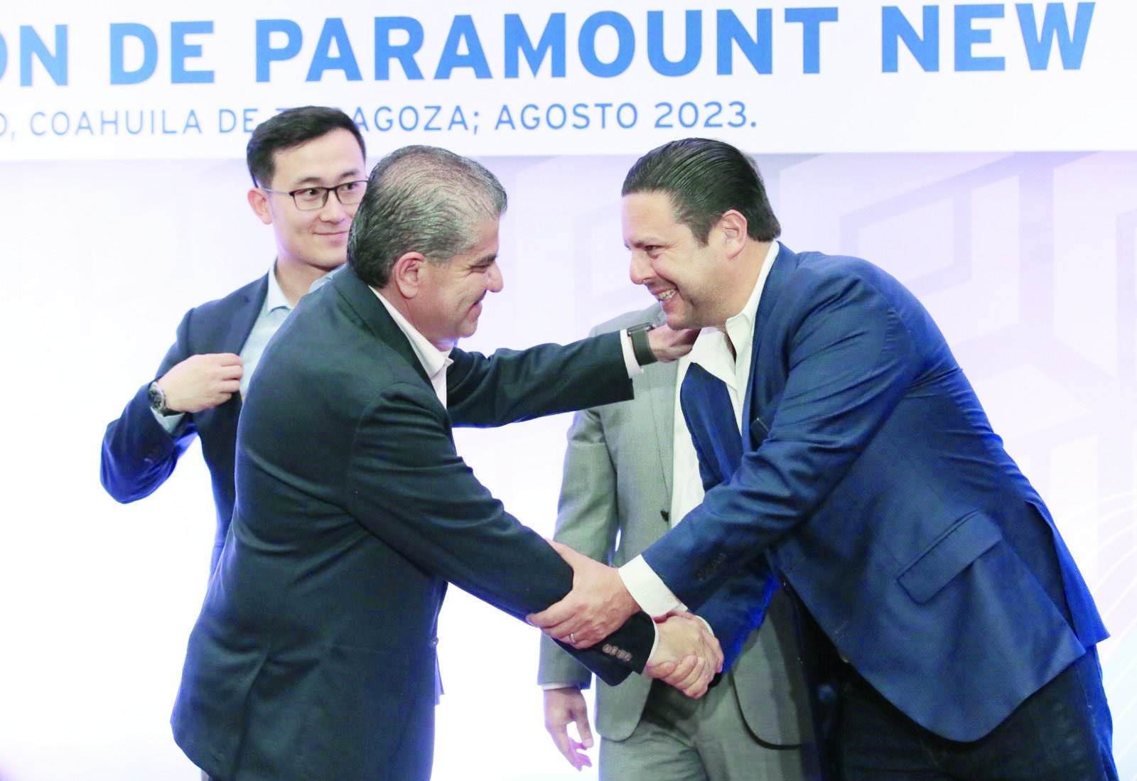 Anuncia Gobernador llegada de Paramount