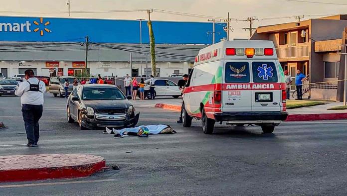Muere motociclista frente a la clínica 79