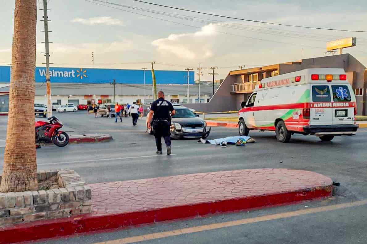 Muere motociclista frente a la clínica 79